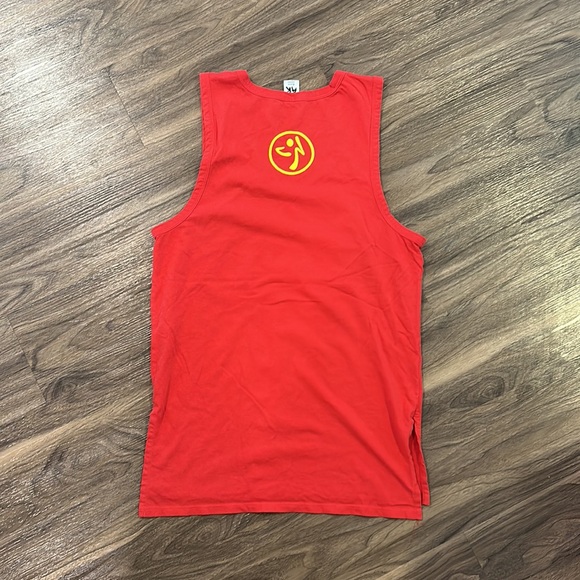 Red Zumba tank top - Picture 2 of 3